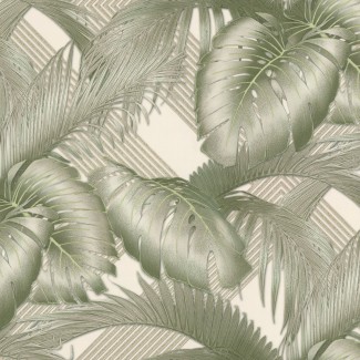 Обои крупные лист