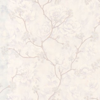 Обои цветы на бел