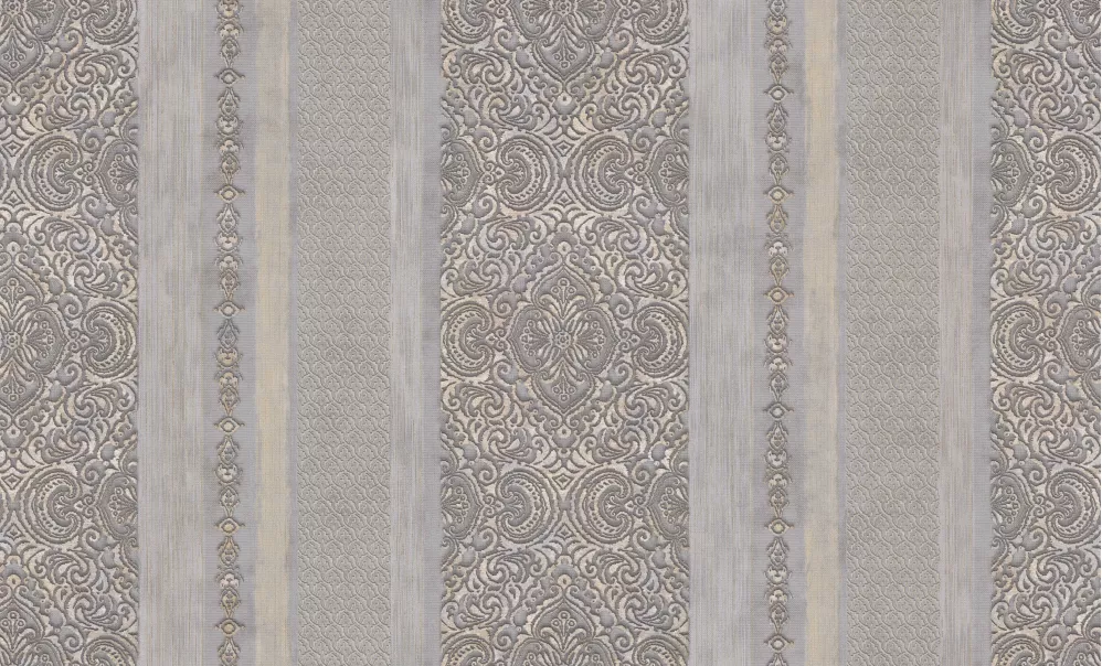 Обои с классическим рисунком и полосами виниловые OVK Design Арабика арт. 10334-03